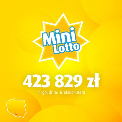 Mini Lotto: Wysoka wygrana w&nbsp;Bielsku-Białej