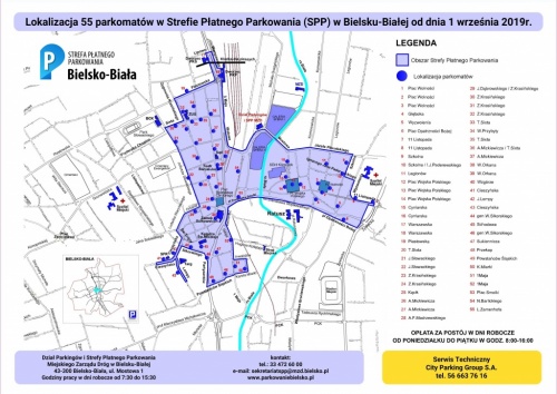 Parkomaty w Strefie Płatnego Parkowania