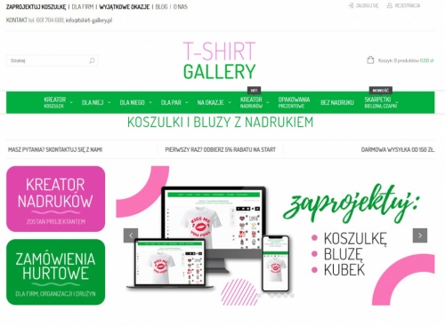 Koszulka na zamówienie z własnym nadrukiem ! Niecodzienny pomysł na prezent? Zaprojektuj koszulkę online!