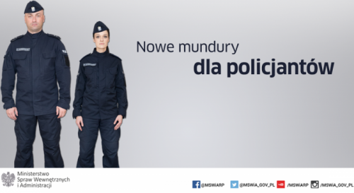 Nowe mundury dla policjantów