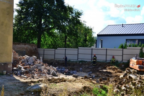 Zawaliła się część kamienicy w Bielsku-Białej