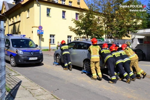 Zawaliła się część kamienicy w Bielsku-Białej