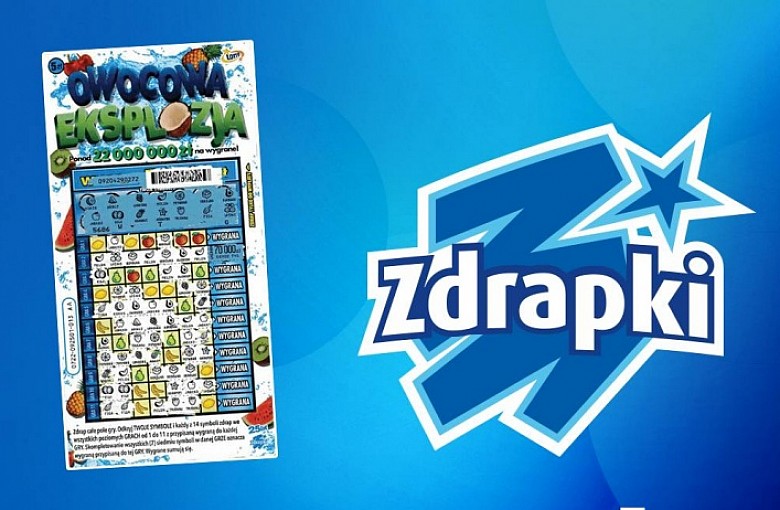Bielsko-Biała. Główna wygrana w zdrapce Owocowa Eksplozja