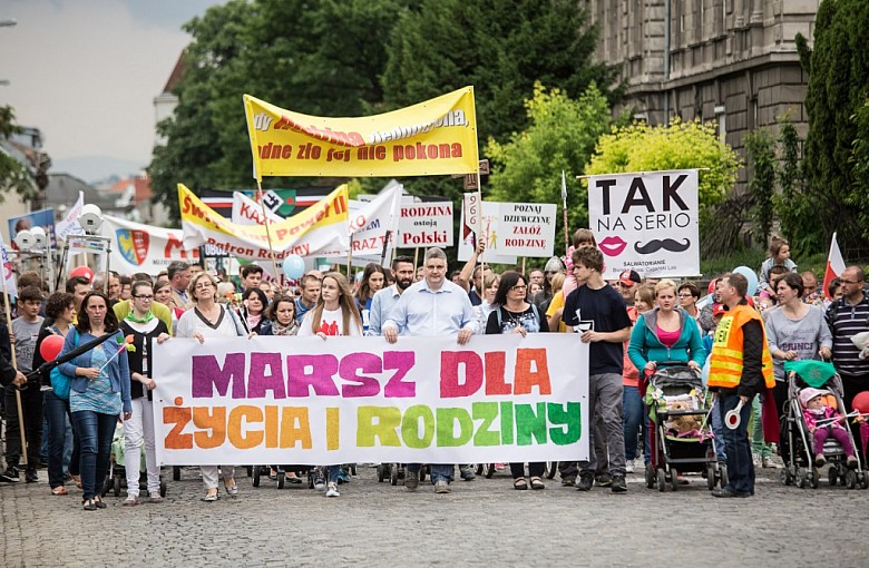 Maszerowali dla życia