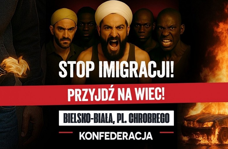 Bielsko-Biała. Protest "Stop imigracji" już dzisiaj