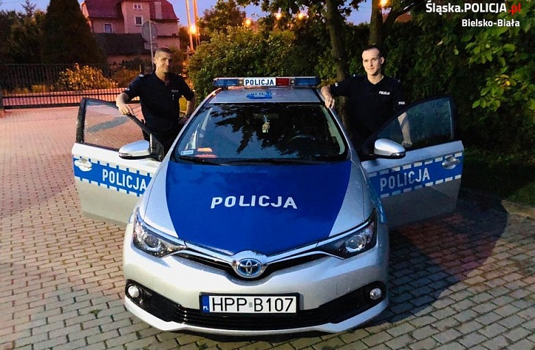 Policjanci uratowali kobietę przed samobójczą śmiercią