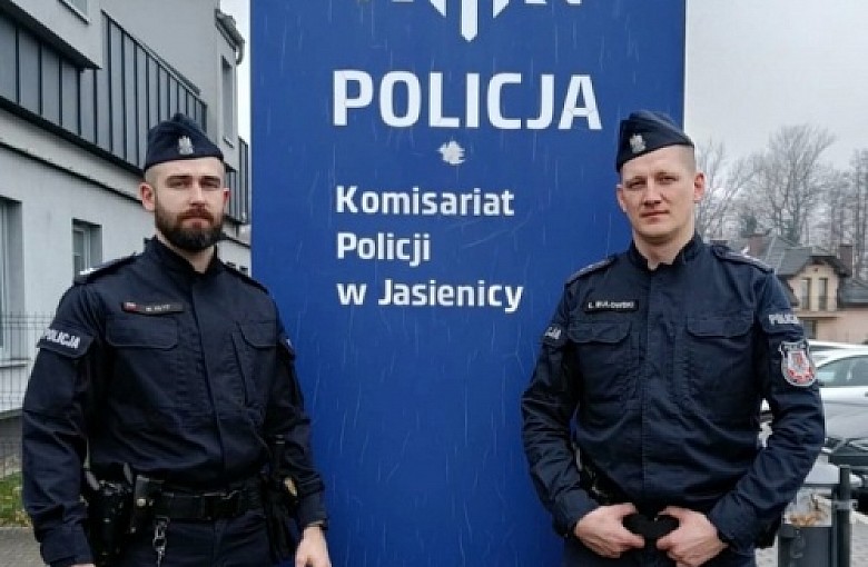 Policjanci z Jasienicy uchronili seniora przed oszustwem