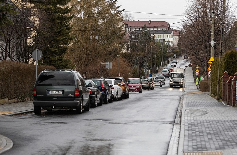 Prace na Brodzińskiego. Kolejna ulica w Bielsku-Białej jest przebudowywana