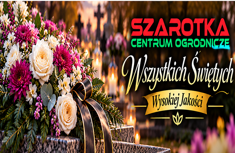 Wszystkich Świętych coraz bliżej. Wiązanki, chryzantemy i znicze w Centrum Ogrodniczym Szarotka w Bielsku-Białej