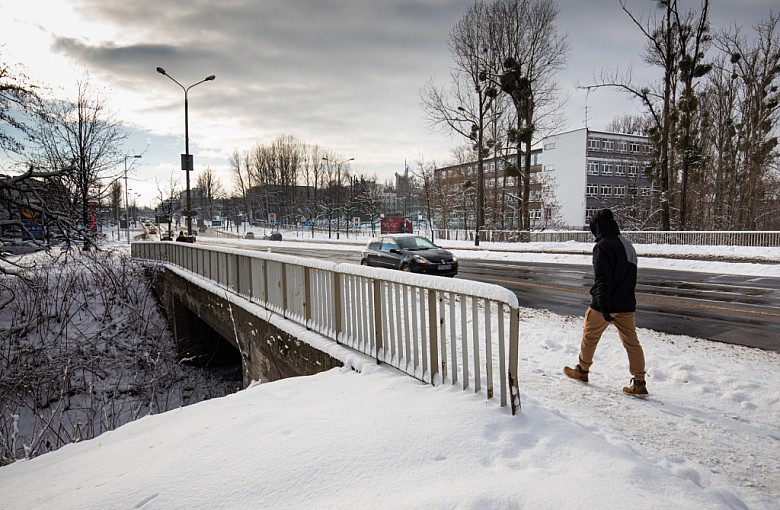 Bielsko-Biała: Most na Warszawskiej