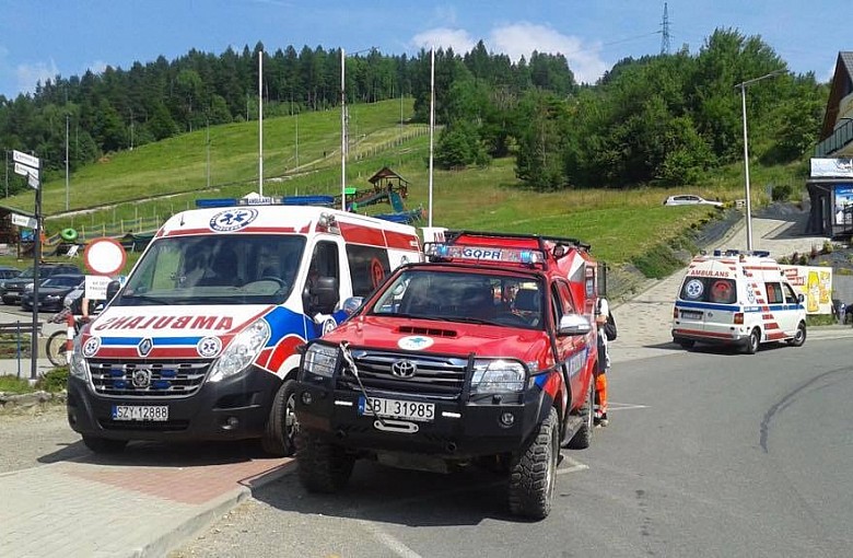 4 wypadki paralotniarzy na Górze Żar!