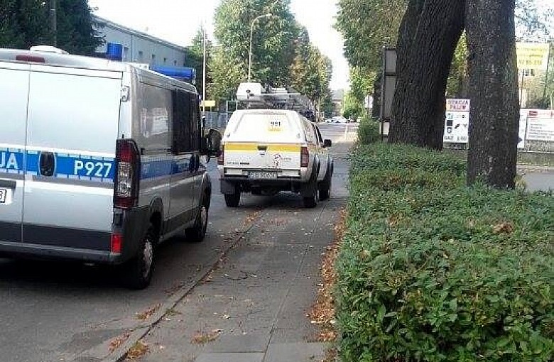 Wszystkie służby na miejscu