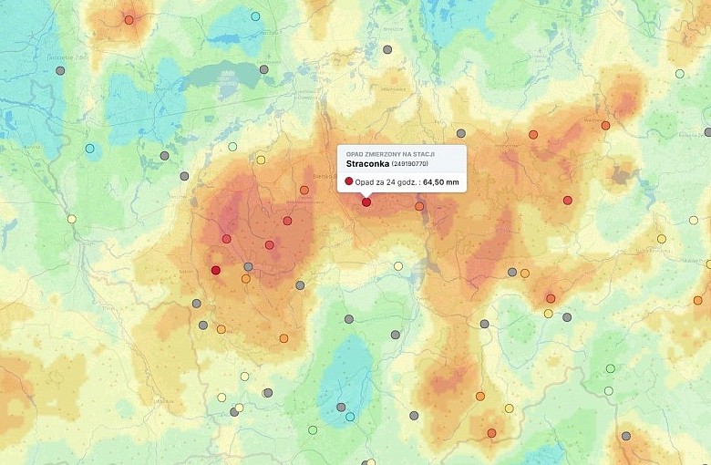 Łowcy Burz Podbeskidze: Opady konwekcyjne minęły nasz region