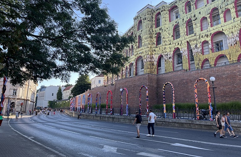 Zamkowa znów dla kierowców! Trwa wielkie sprzątanie po Miejskiej Promenadzie Kultury