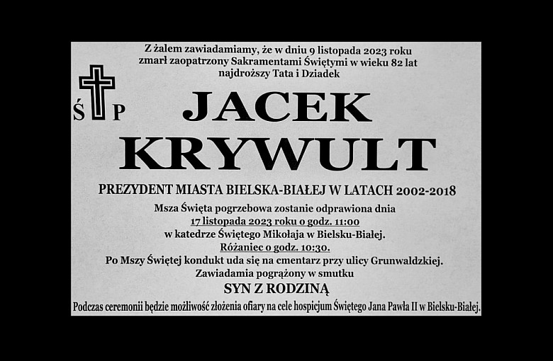 Ostatnie Pożegnanie Jacka Krywulta