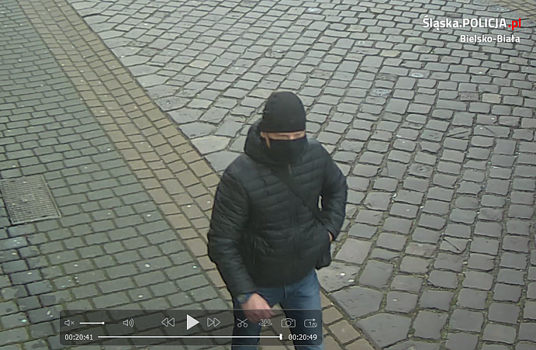 Bielsko-Biała. Policja poszukuje sprawcy kradzieży