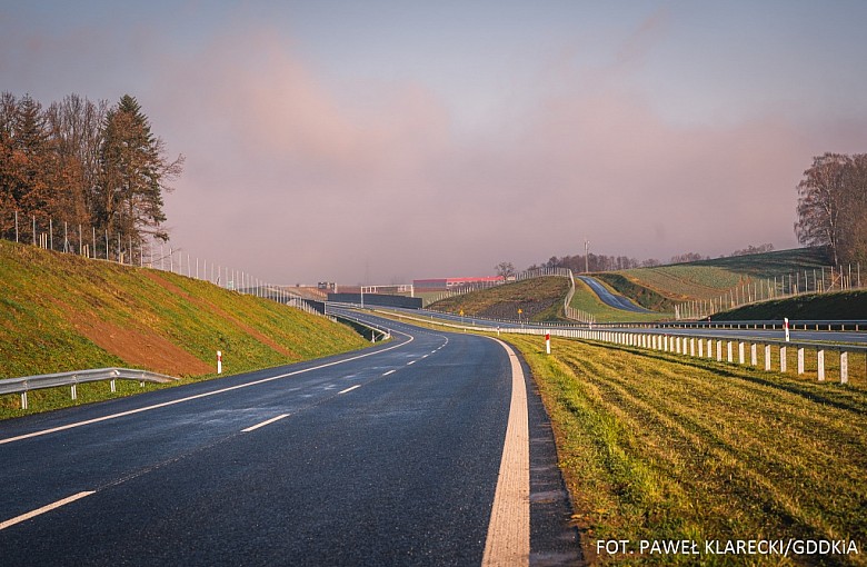 Gotowy jest odcinek S1 Dankowice - Bielsko‑Biała