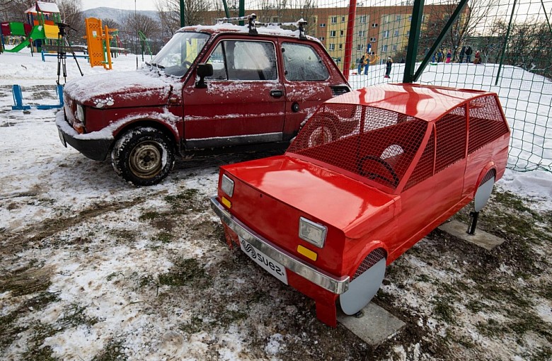 Bielsko-Biała. Maluch na nakrętki