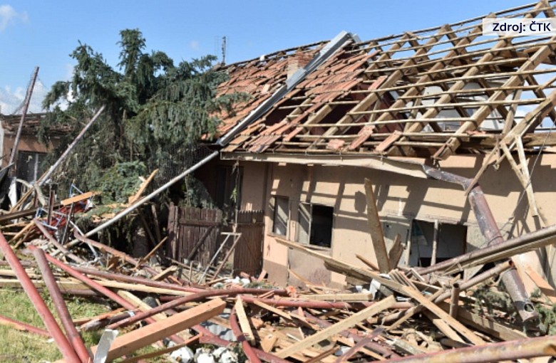 Tornado w Czechach. Olbrzymie zniszczenia i setki rannych. Zniszczone zostały dwie miejscowości