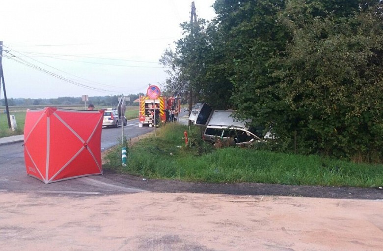 Śmiertelny wypadek drogowy