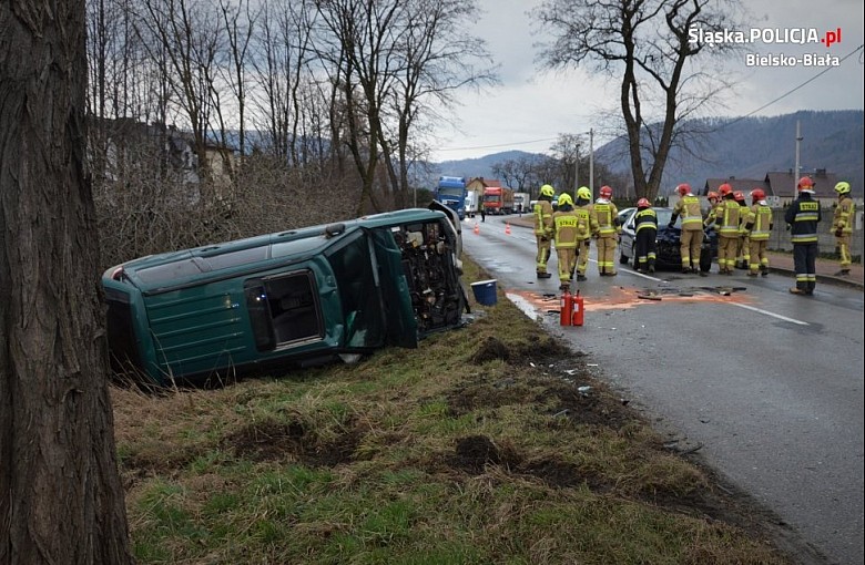 Było blisko tragedii na drodze