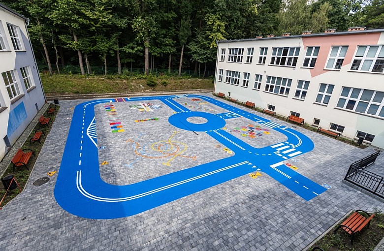 Miasteczko ruchu rowerowego w SP25