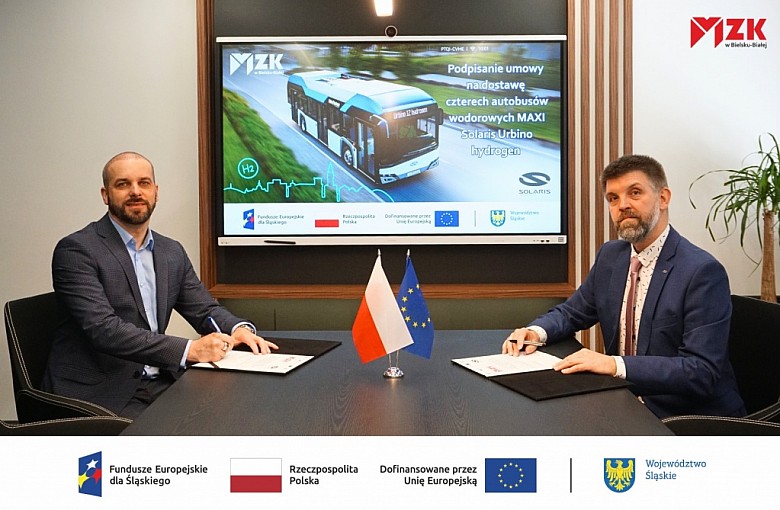 Autobusy wodorowe w Bielsku-Białej