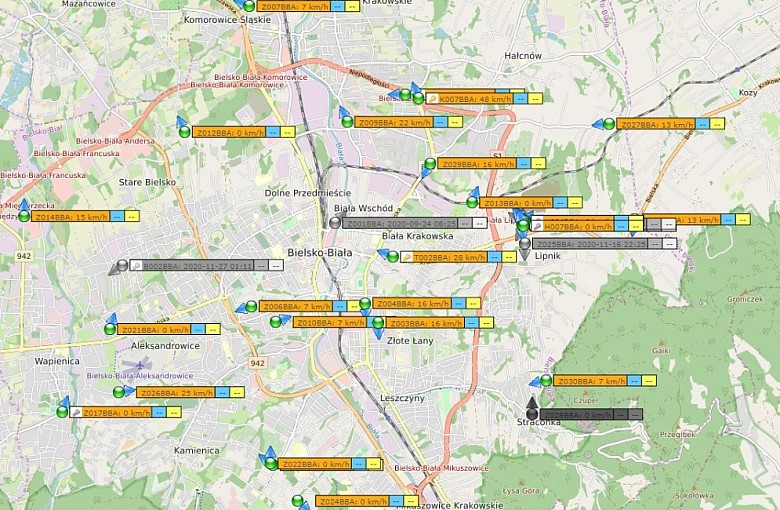 Bielsko-Biała: Odśnieżanie z GPS