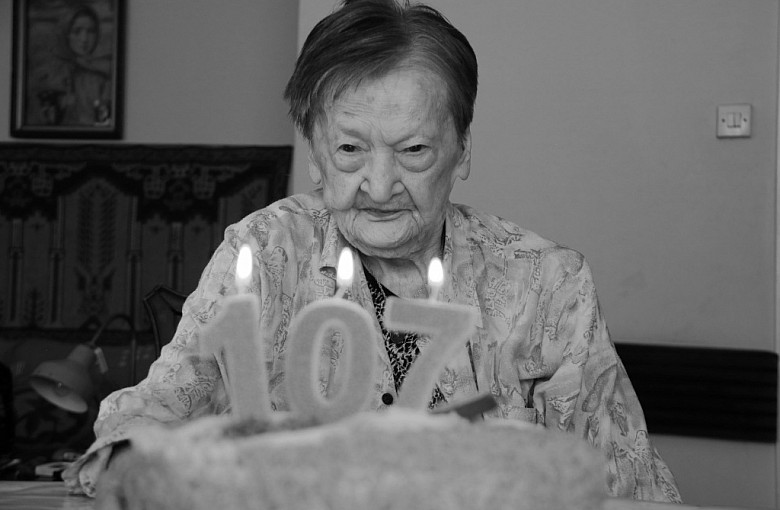 W wieku 107 lat 17 kwietnia zmarła najstarsza mieszkanka Bielska-Białej Maria Zachara