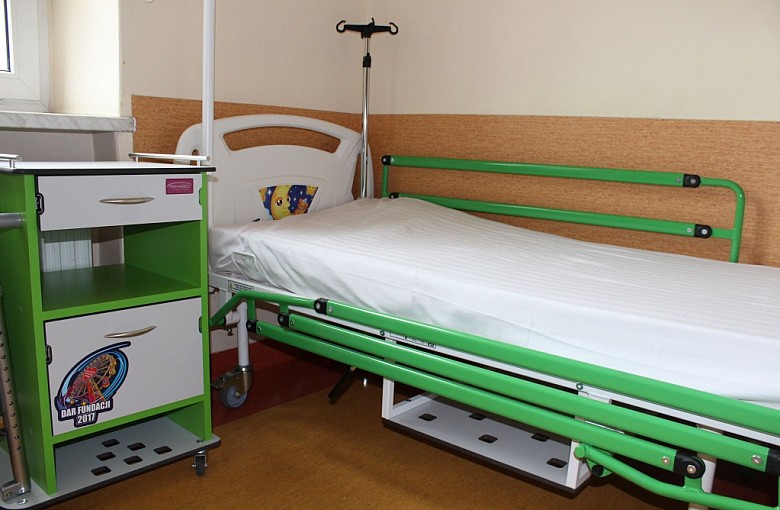 Łóżka od Orkiestry Jerzego Owsiaka