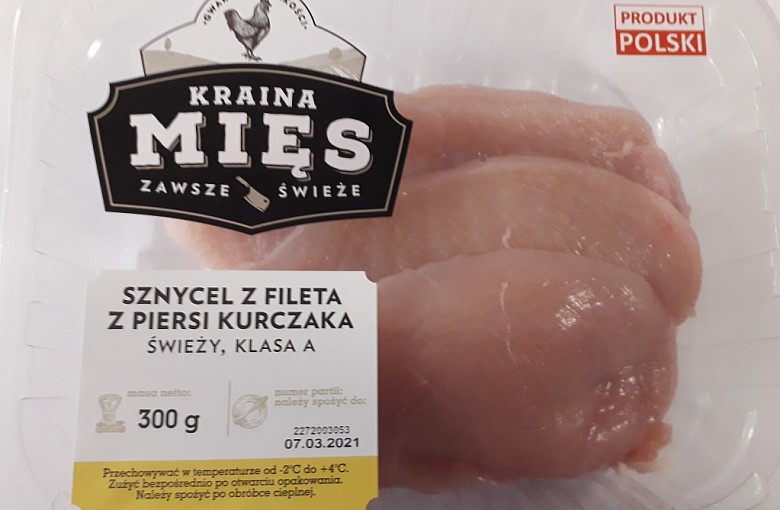 Ostrzeżenie publiczne dotyczące żywności: bakteria salmonella Enteritidis w jednej partii produktu