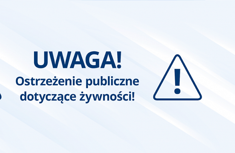 Ostrzeżenie publiczne dotyczące żywności: Wycofanie kolejnych partii wyrobów rybnych