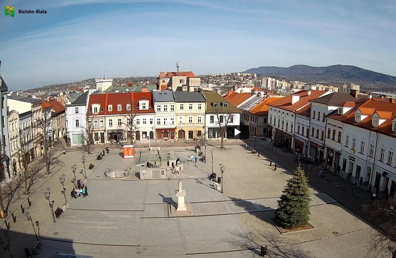 Rynek Bielsko-Biała. Kamera już działa