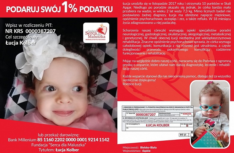 Łucja potrzebuje naszej pomocy