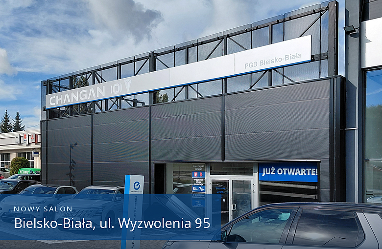Nowa marka samochodów w Bielsku-Białej. Changan PGD już działa przy Wyzwolenia 95