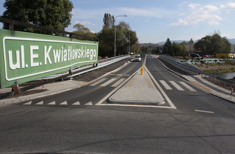 Bielsko-Biała. Rozbudowa ul. Eugeniusza Kwiatkowskiego - zmiany