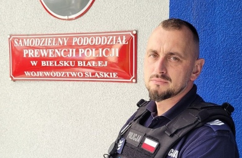 Policjant po służbie dwukrotnie zatrzymał sprawcę kradzieży sklepowej tego samego dnia