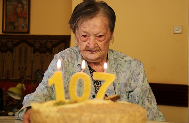107. urodziny świętuje Maria Zachara