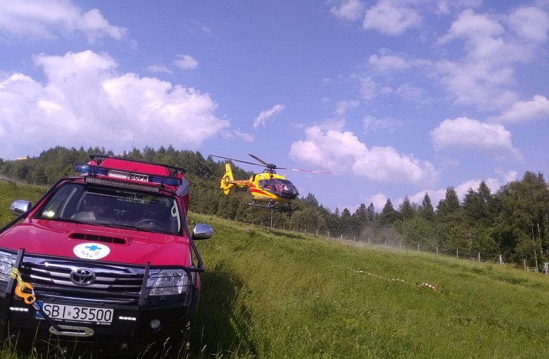 Poważny wypadek na Górze Żar