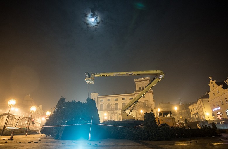 Zabłysną lampki na choince