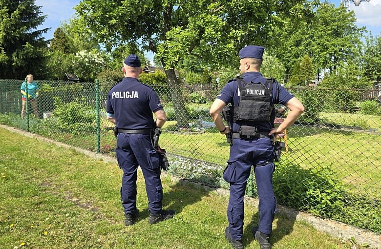 Sezon działkowy w pełni. Bielska policja apeluje o ostrożność