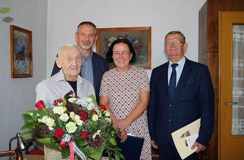 Franciszek Linnert świętuje 100 lat