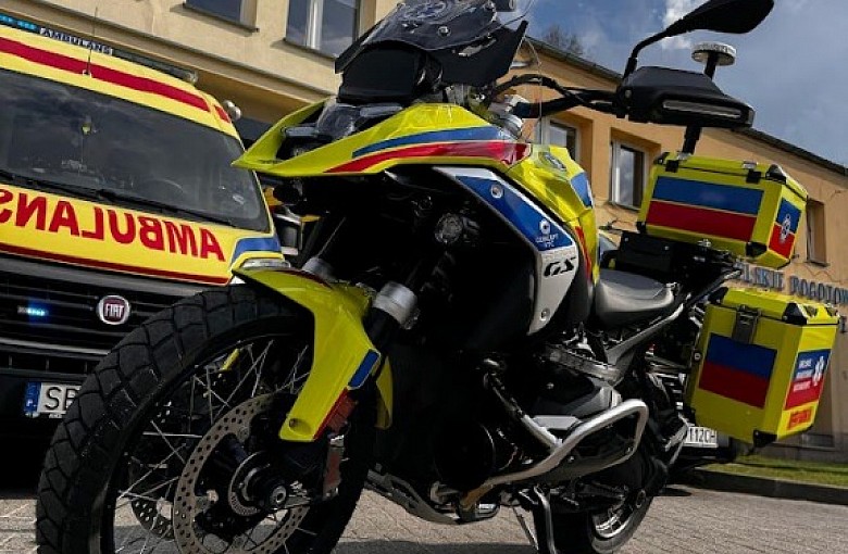 Nowy bohater bielskich ulic. Motoambulans już działa