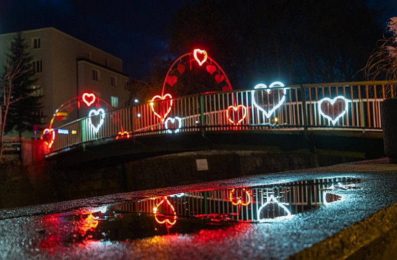 Bielsko-Biała. Walentynkowy klimat