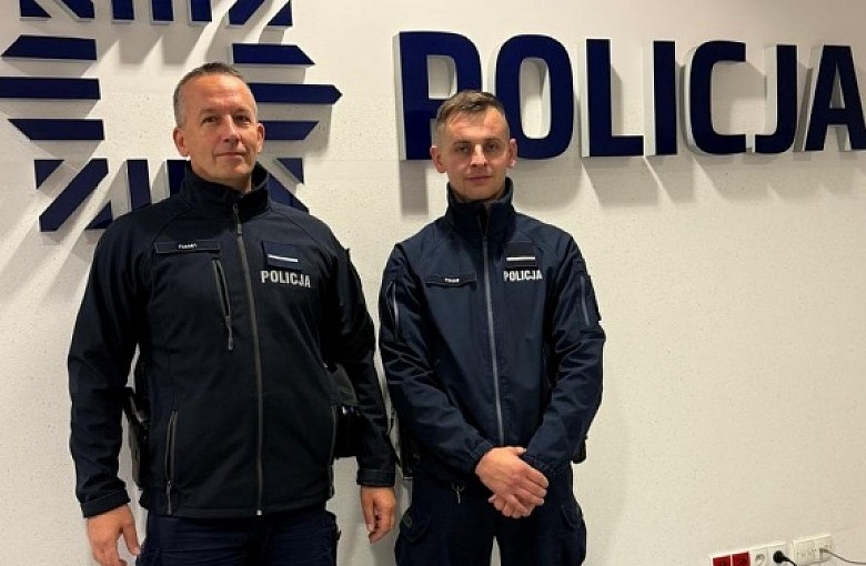 Weszli do płonącego garażu, by ratować ludzkie życie. Bohaterska postawa policjantów z Czechowic-Dziedzic