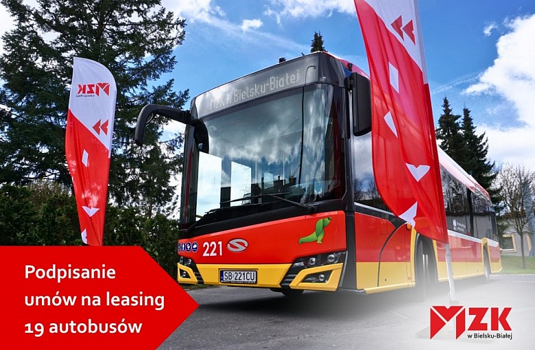 MZK Bielsko-Biała. Umowy na leasing 19 autobusów