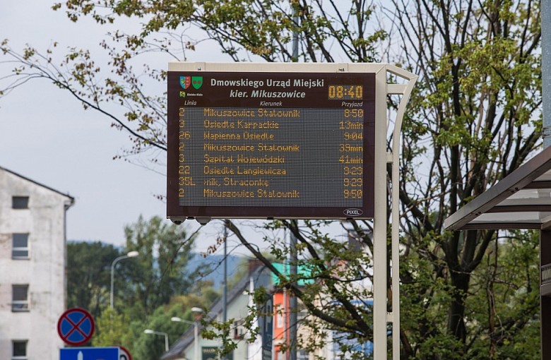 30 nowych tablic ITS w Bielsku-Białej