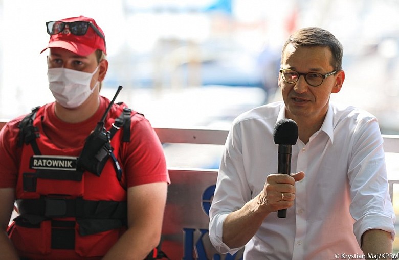 Premier Mateusz Morawiecki w Bielsku-Białej