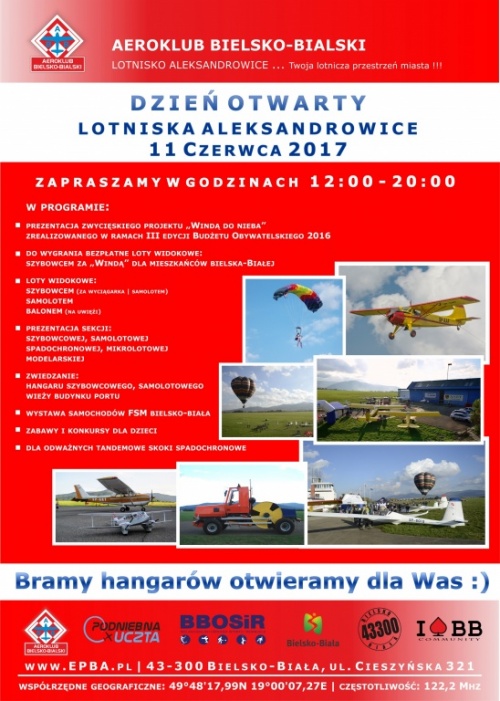 II Dzień Otwarty Lotniska Aleksandrowice