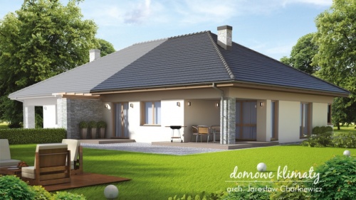 Wyróżnione projekty domów nowoczesnych z pracowni Domowych Klimatów